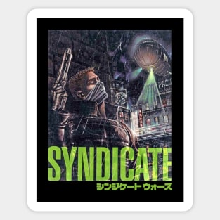 Syndicate (1993) Alternate Design Tribute Shirt Sticker